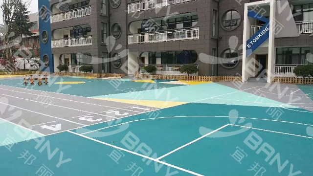 硅pu球場材料施工淺談工藝