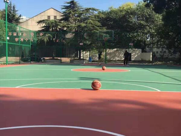 文化宮活動(dòng)硅PU籃球場