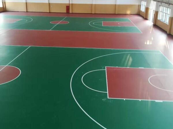 醫(yī)藥公司室內(nèi)硅PU籃球場活動室