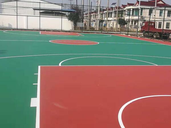 居委會(huì)硅PU籃球場