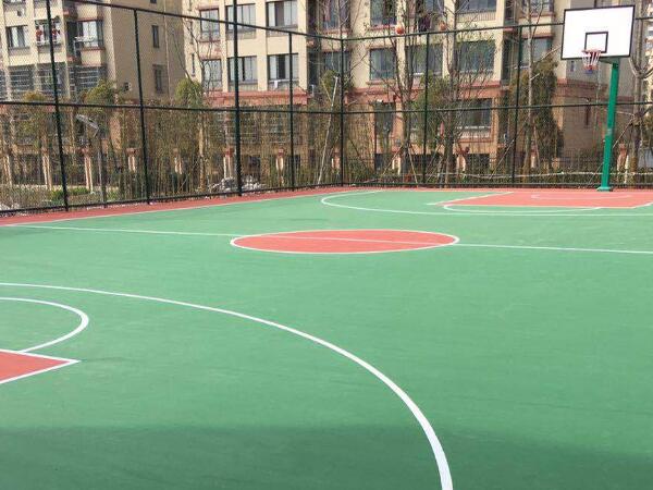 標準丙烯酸籃球場