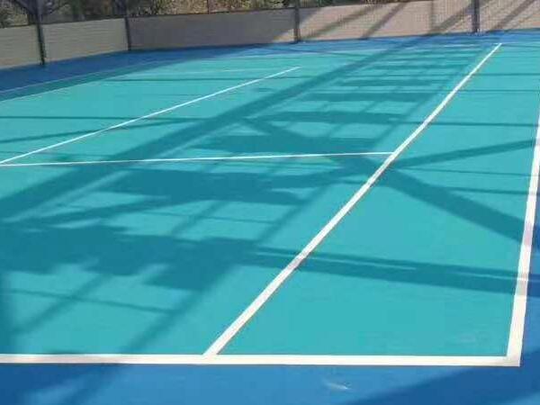 定制顏色系列海洋藍(lán)丙烯酸網(wǎng)球場