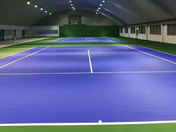 室內(nèi)丙烯酸網(wǎng)球場