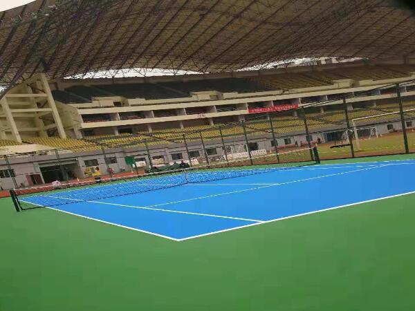 體育館丙烯酸網(wǎng)球場