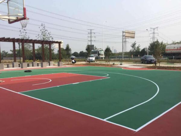 小型丙烯酸籃球場地